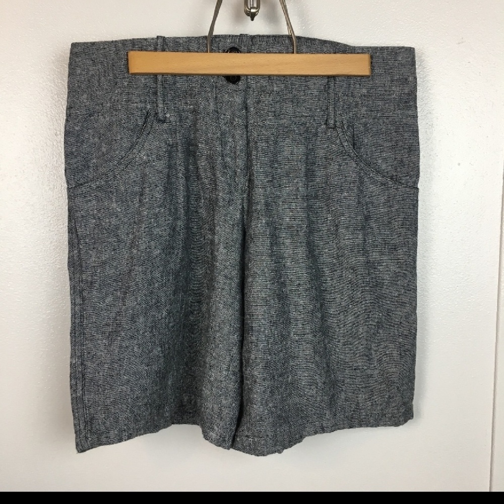 White House Black Market Linen blend shorts